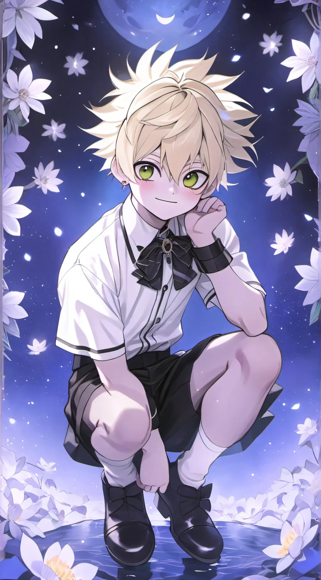 ai character: boom boy 💥💥 background