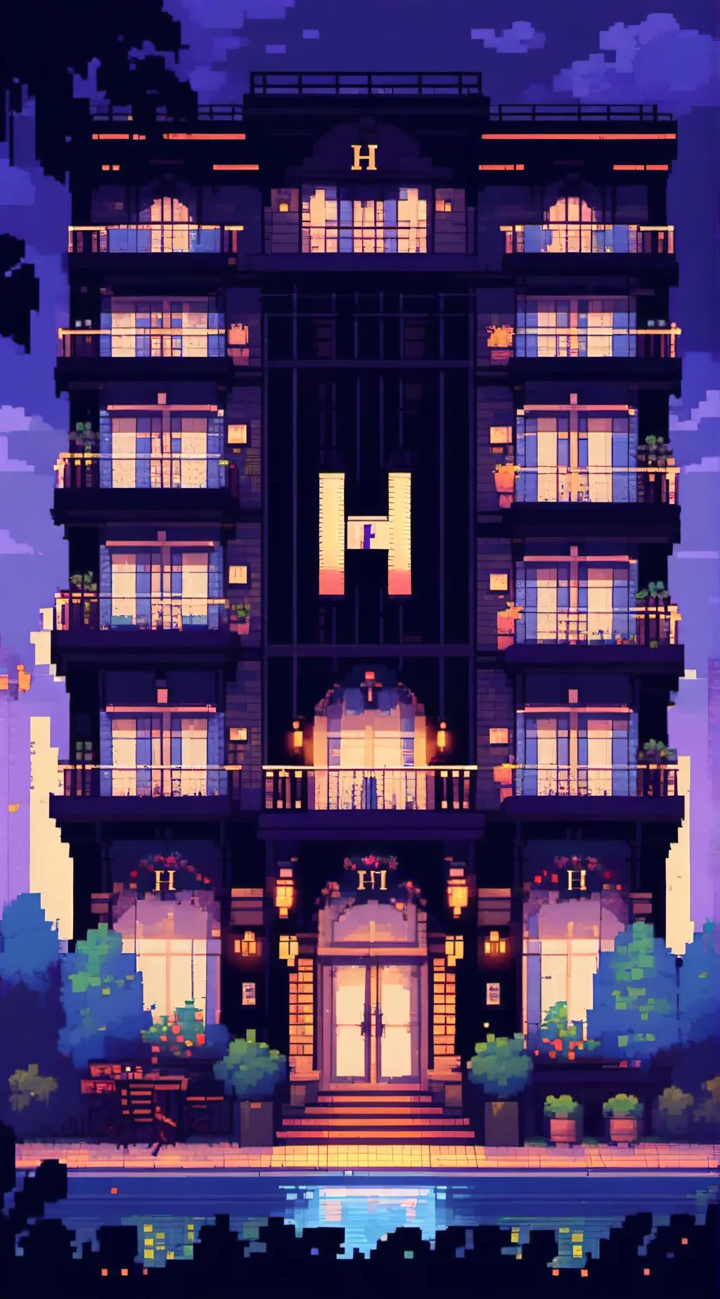 ai character: hazbin hotel  background