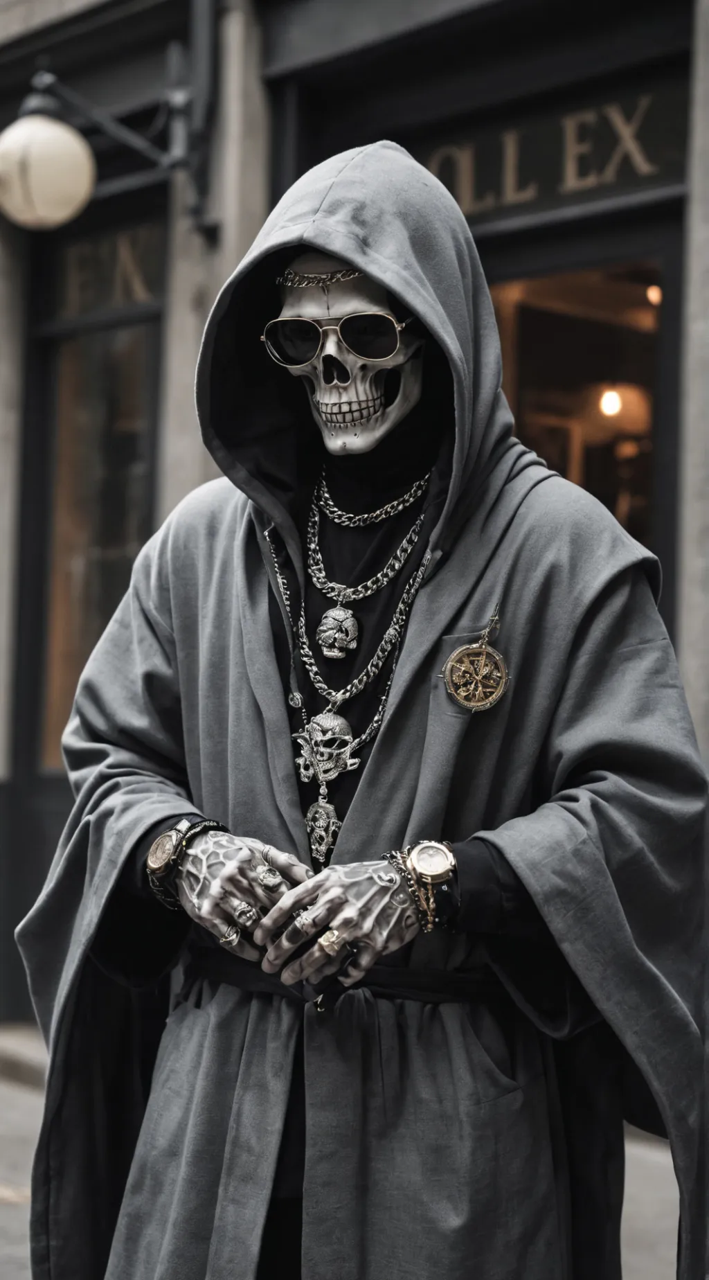 ai character: Necrodancer background