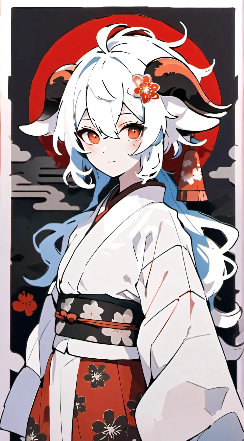 ai character: Ganyu background