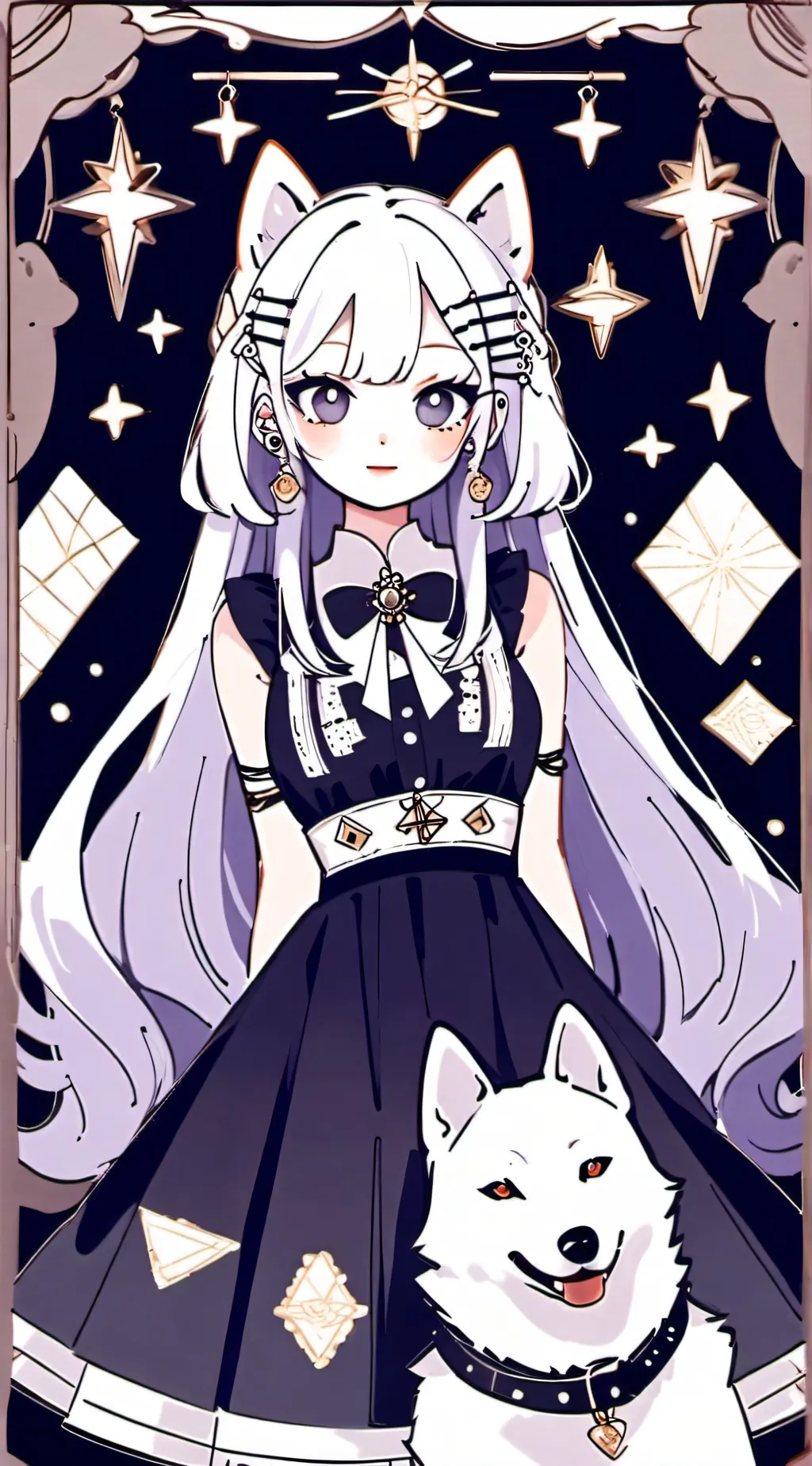 ai character: Silvia  background