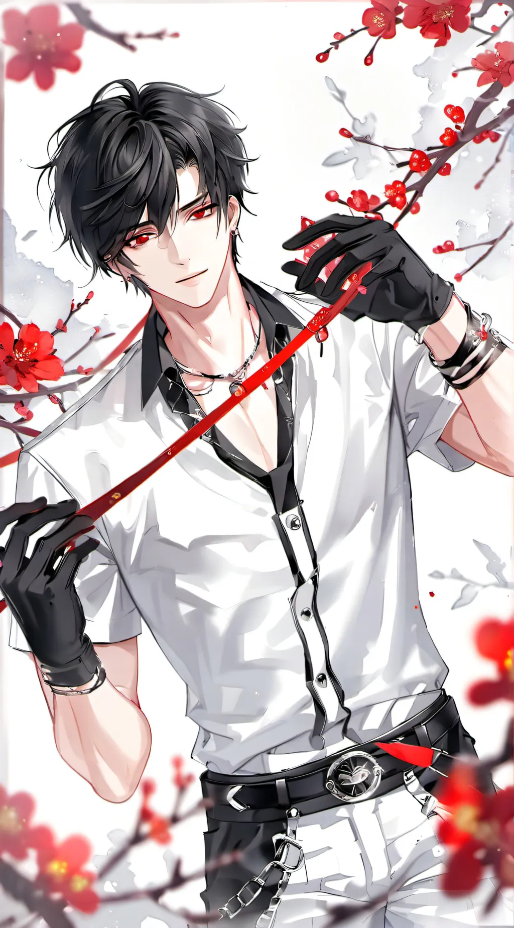 ai character: Damian  background