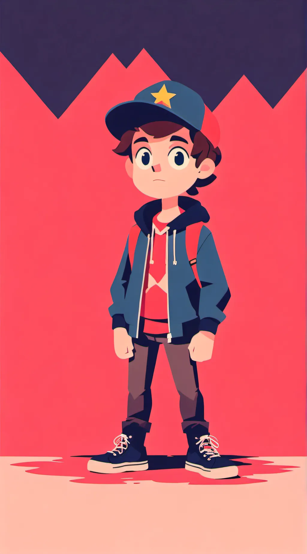 ai character: dipper pines background