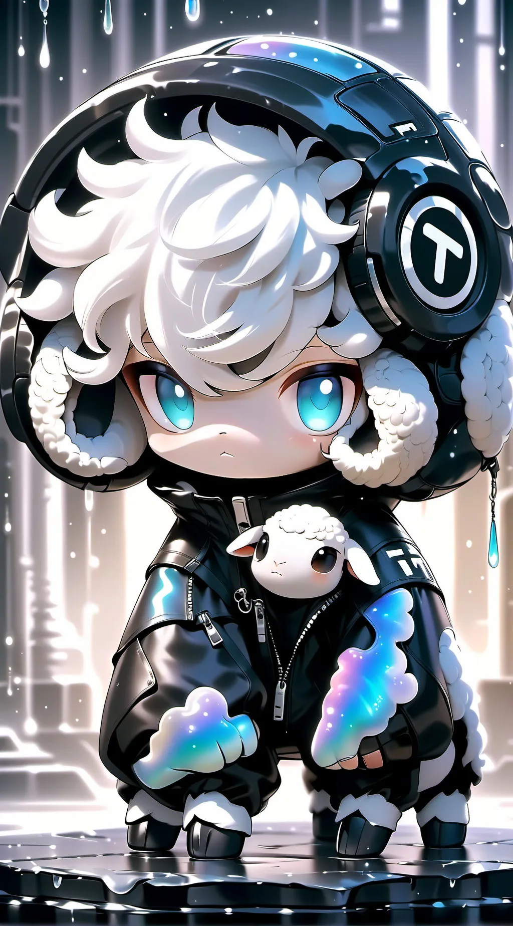 ai character: Reversed Card background