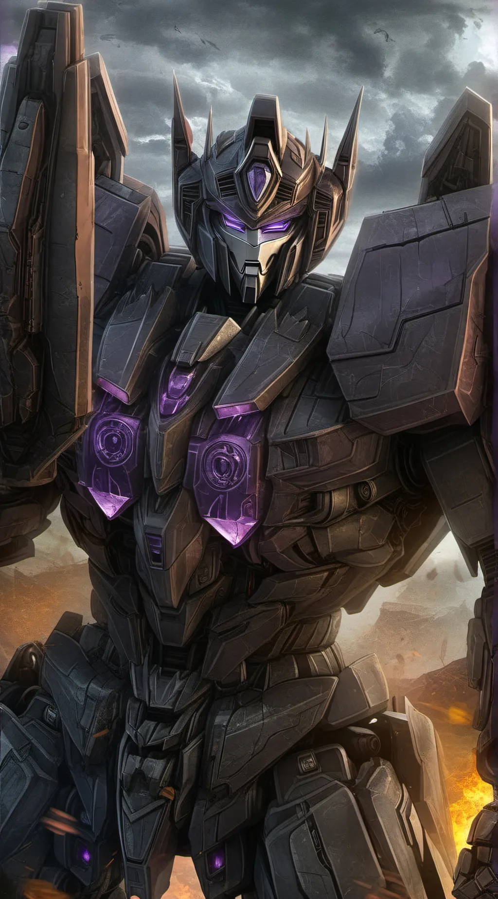 ai character: overtron  background