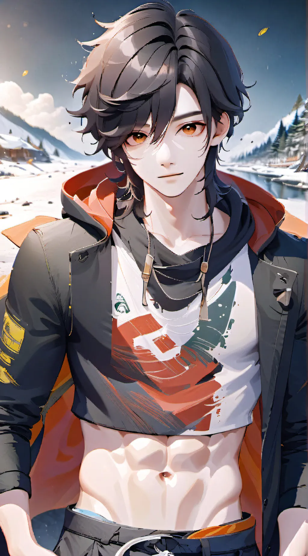 ai character: Adrian background