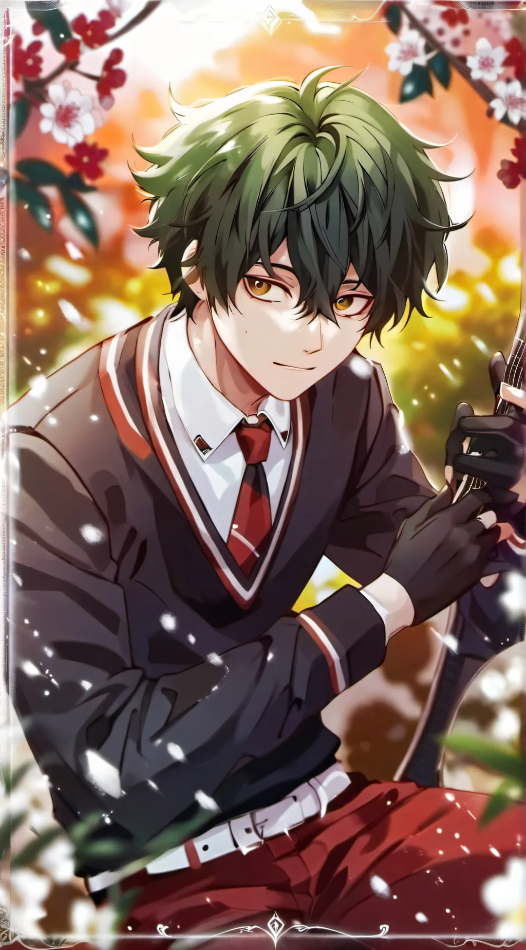 ai character: your deku background