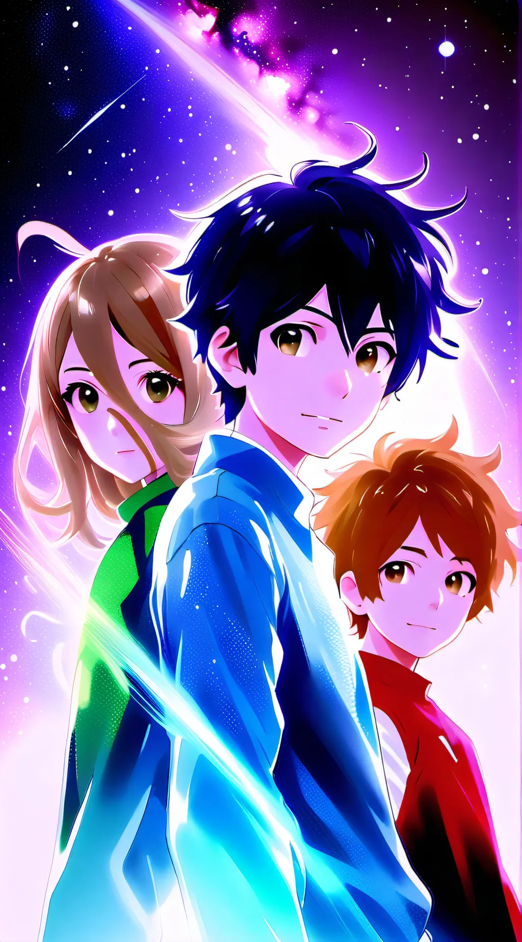 ai character: The Golden Trio background