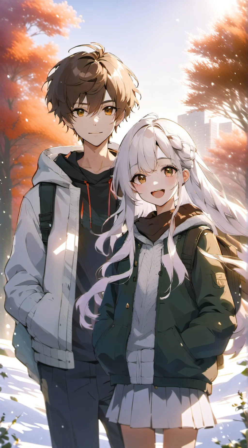 ai character: Jack and Kaylie background
