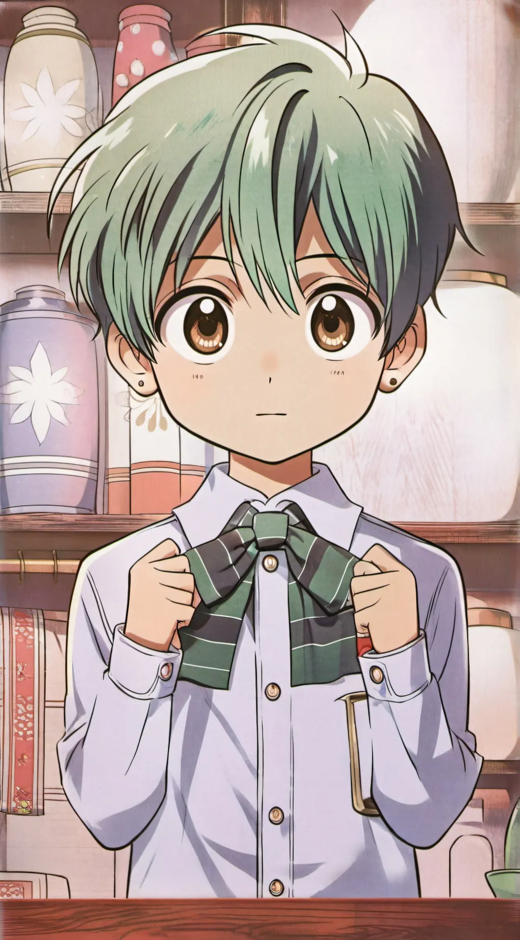 ai character: HxH babies  background