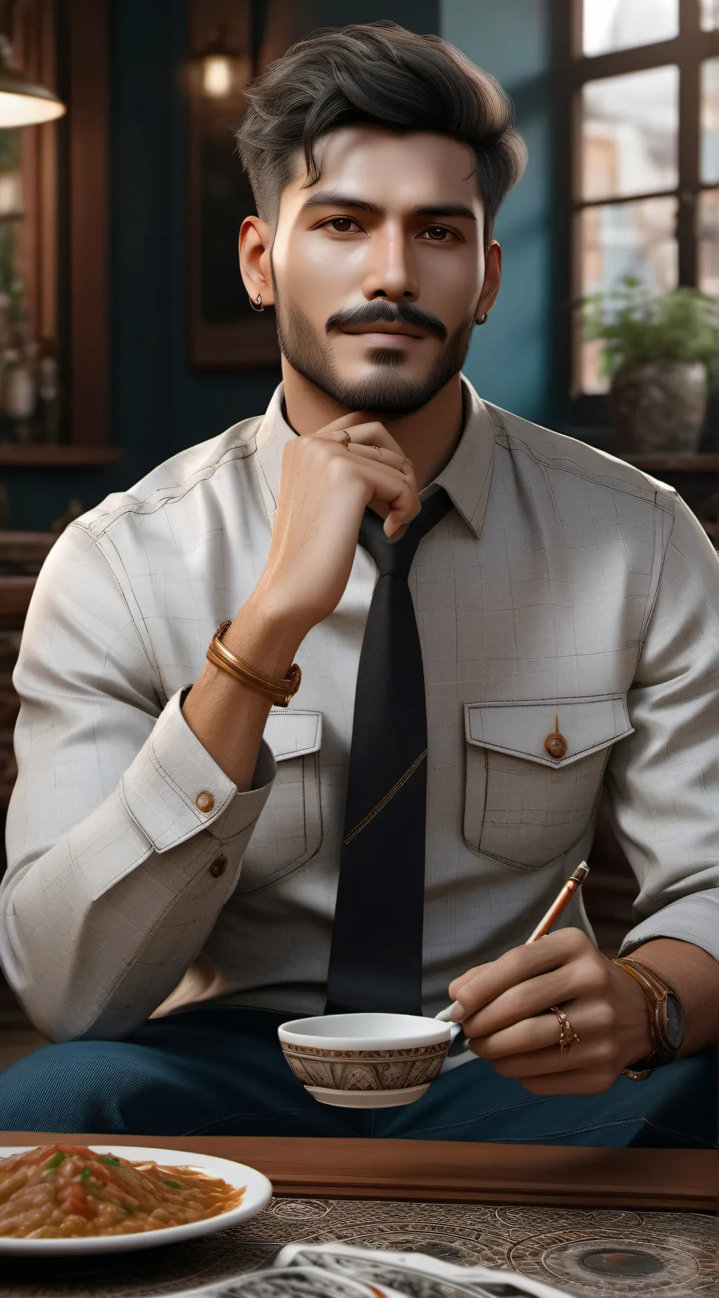 ai character: muggle  background