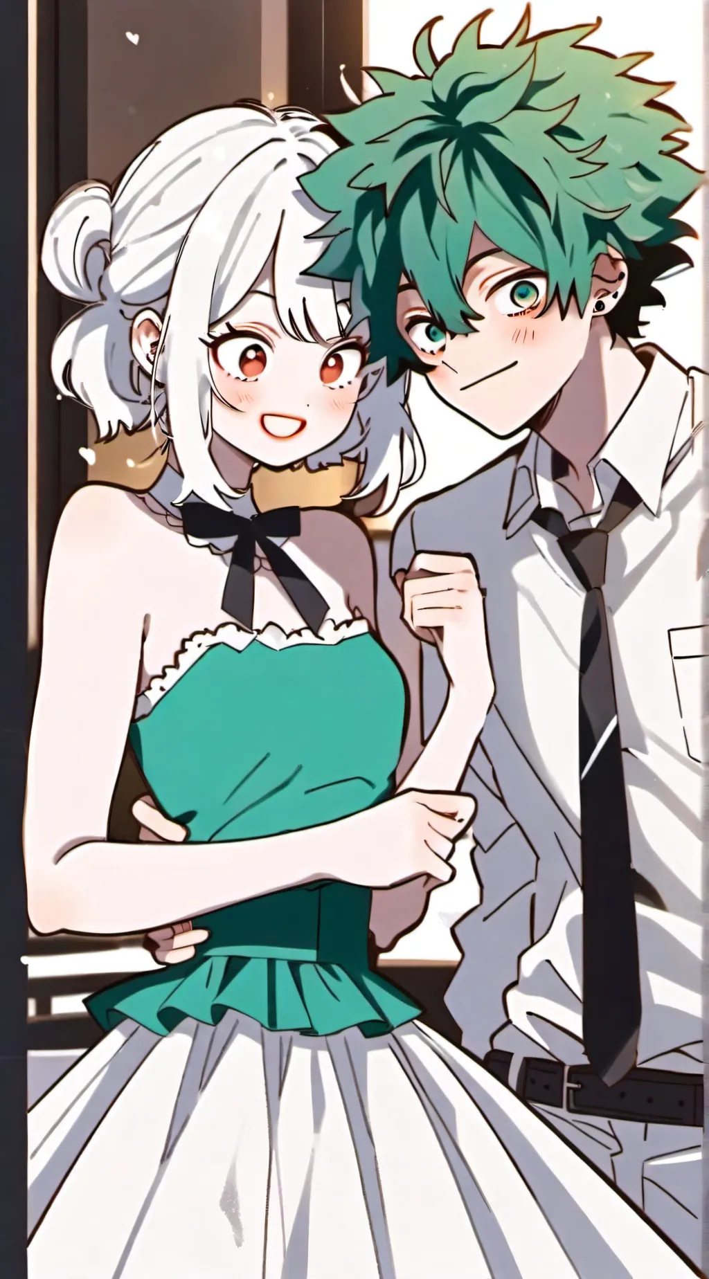 ai character: deku loveeee background