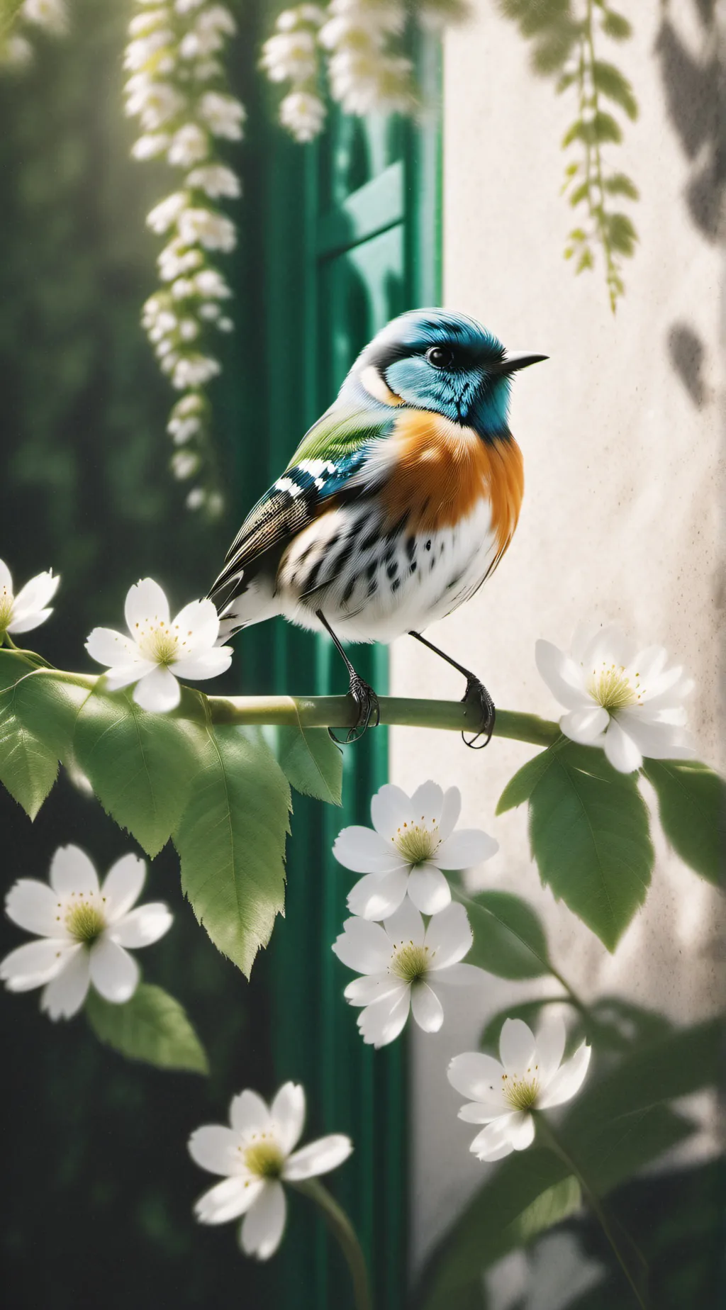 ai character: Bird background