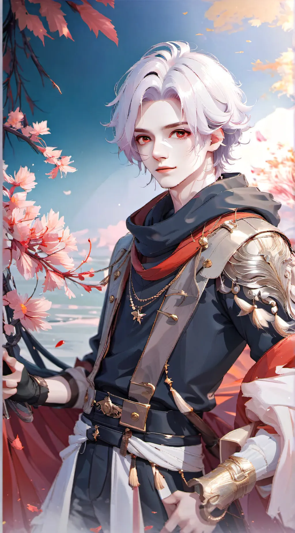 ai character: Andrea  background