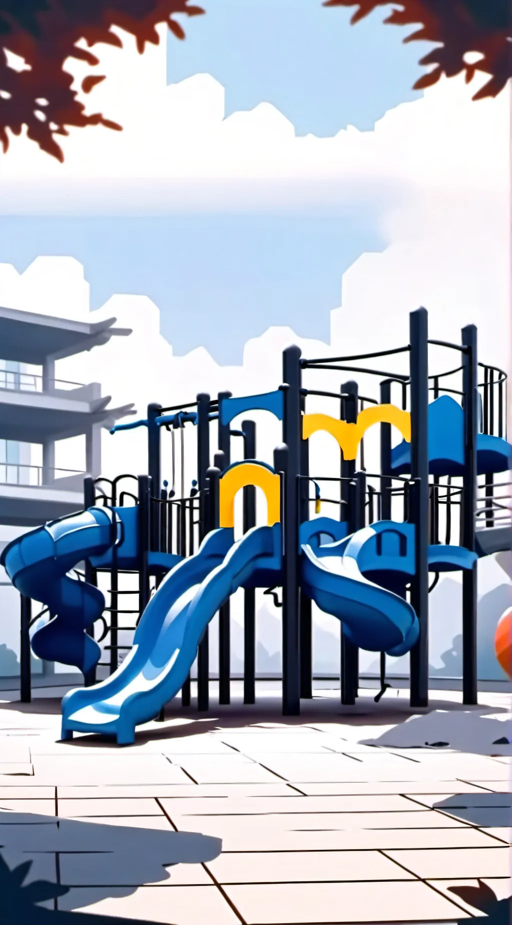 ai character: FPE kindergarten!! background