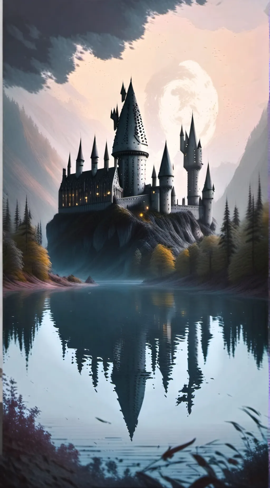 ai character: Hogwarts⭐️ background