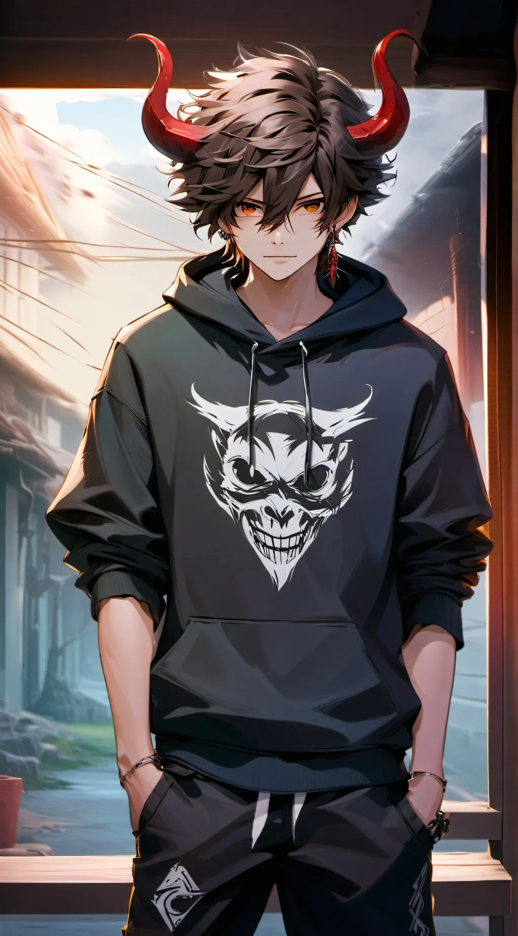 ai character: Jordan  background