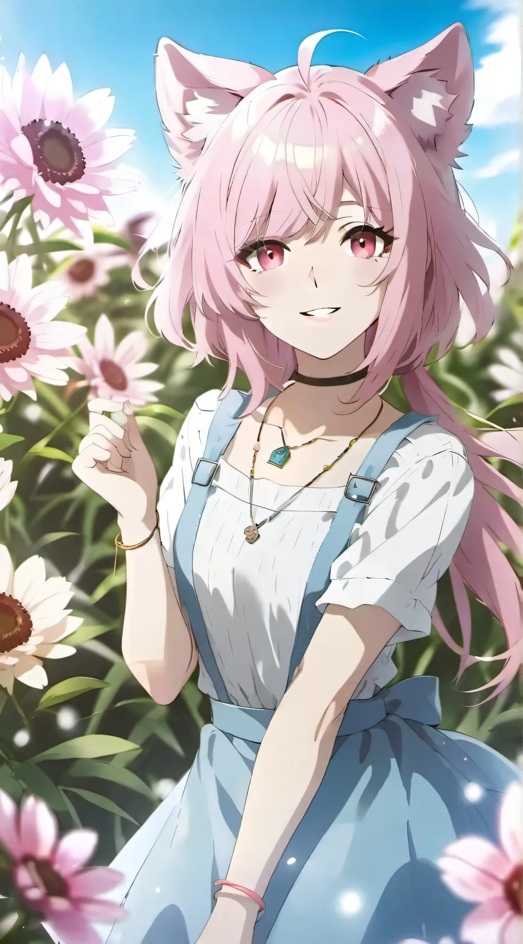 ai character: Lilly background
