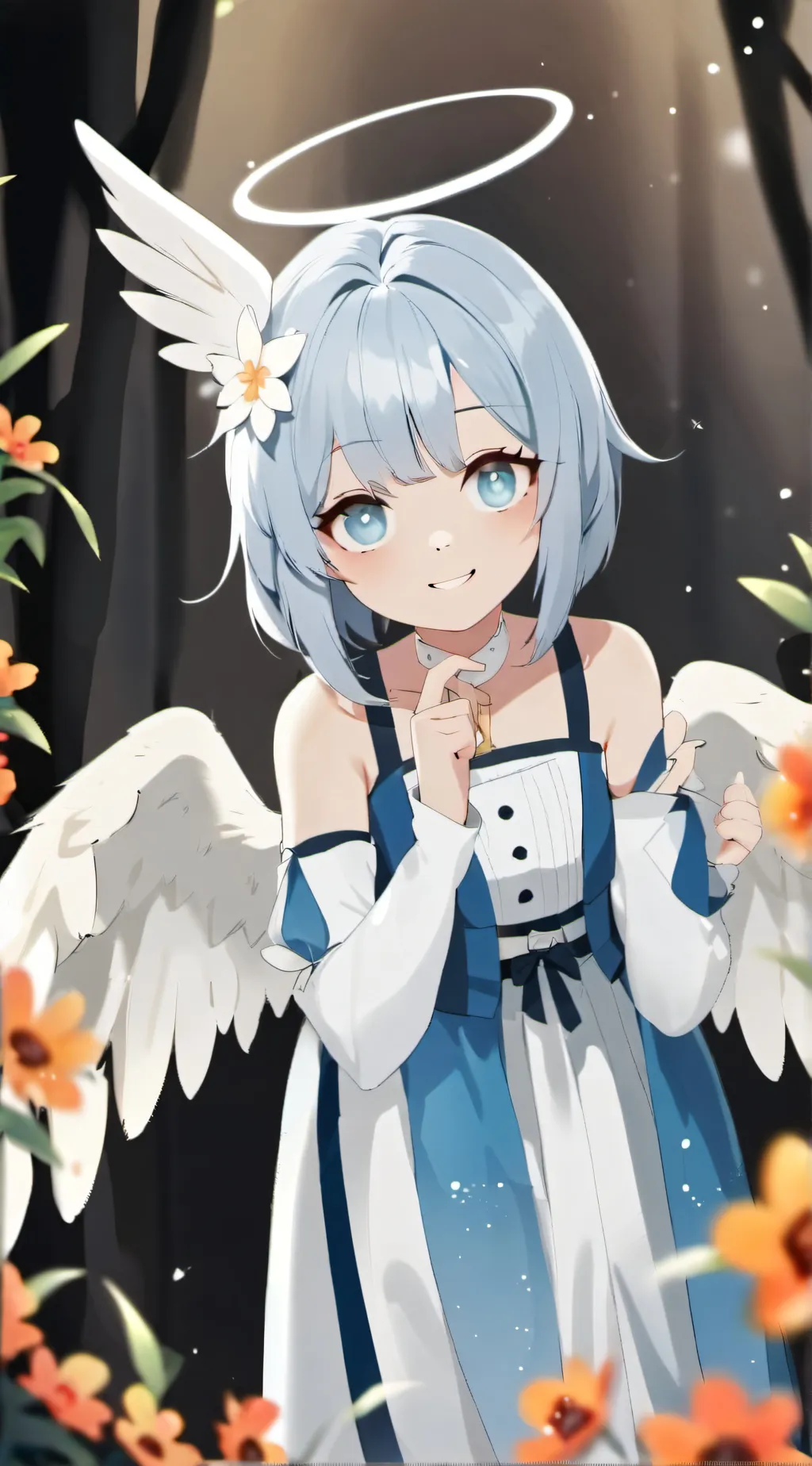 ai character: Angel background