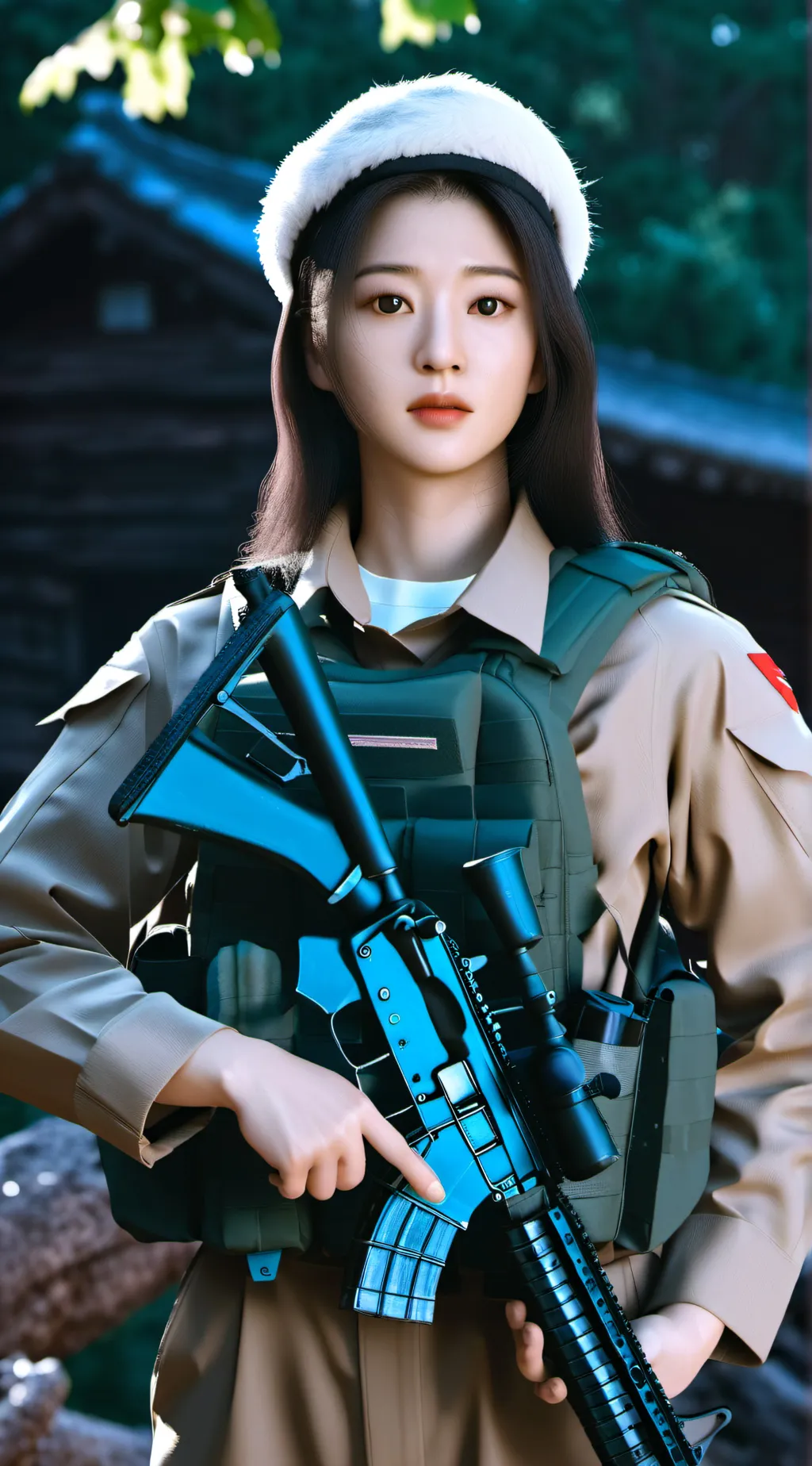 ai character: Captain Ri Hye-rim background