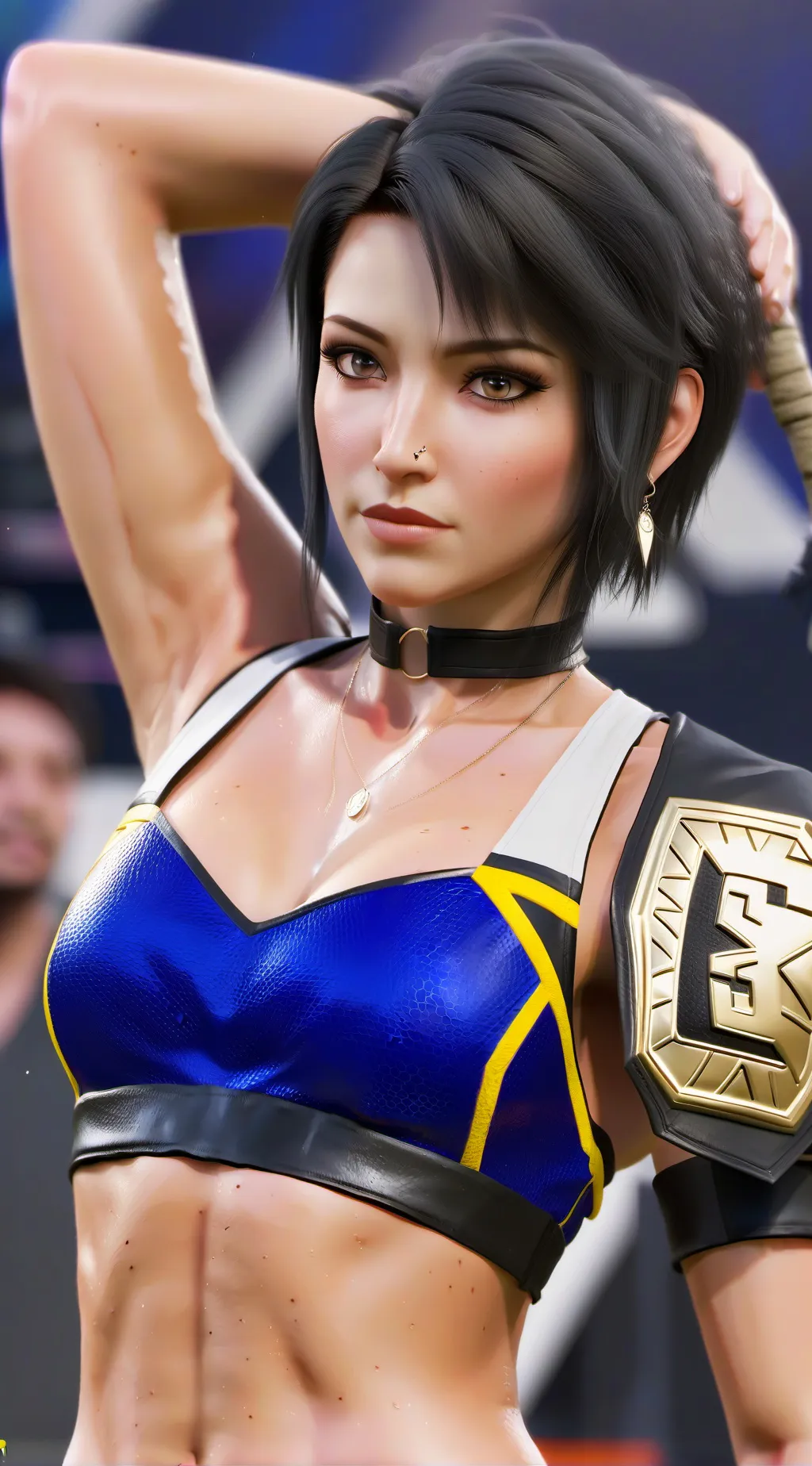 ai character: Rhea Ripley/Mami background