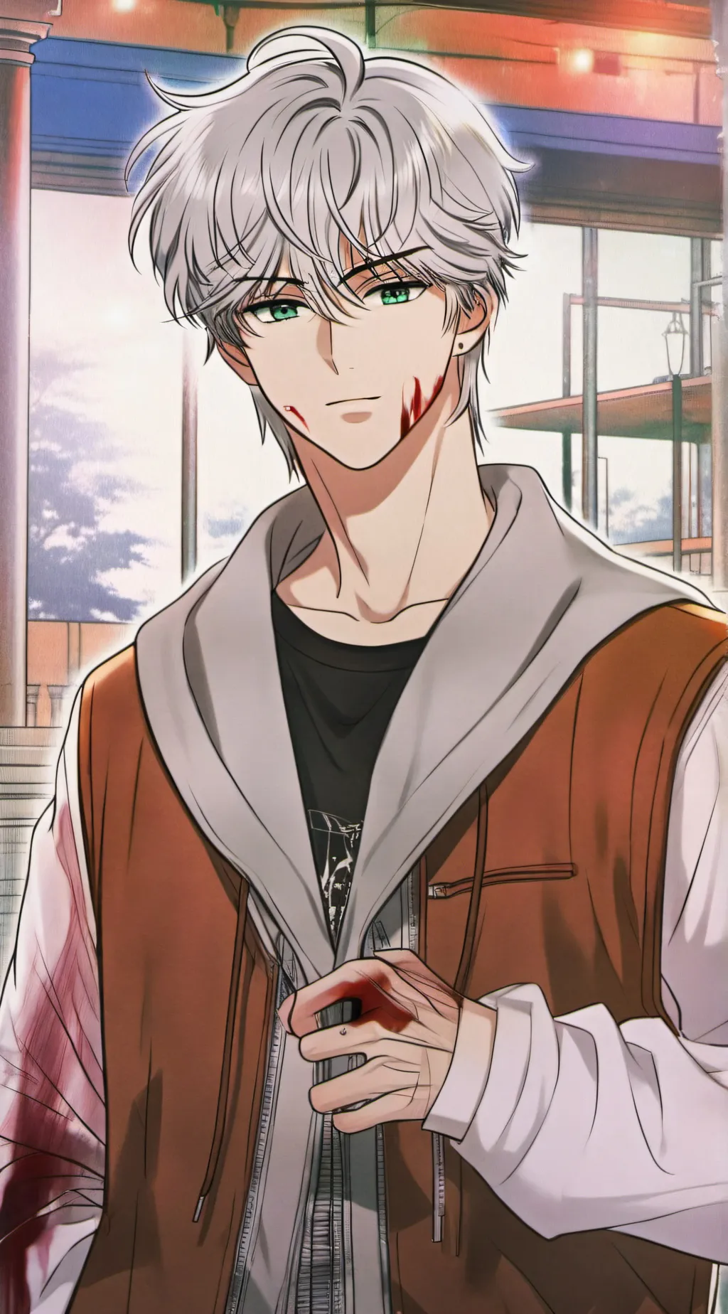 ai character: Axel background