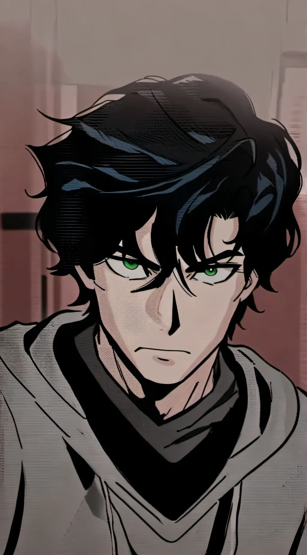 ai character: ein emrald PHD?!  background