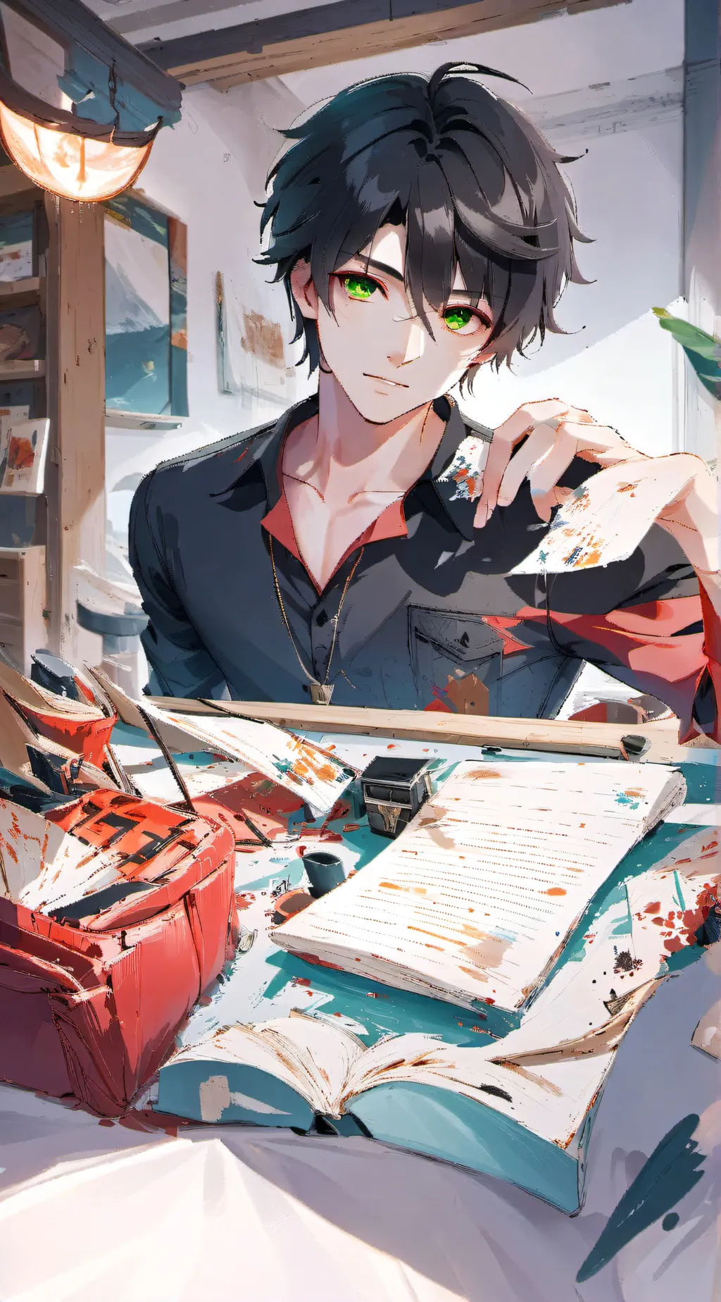 ai character: Alex background
