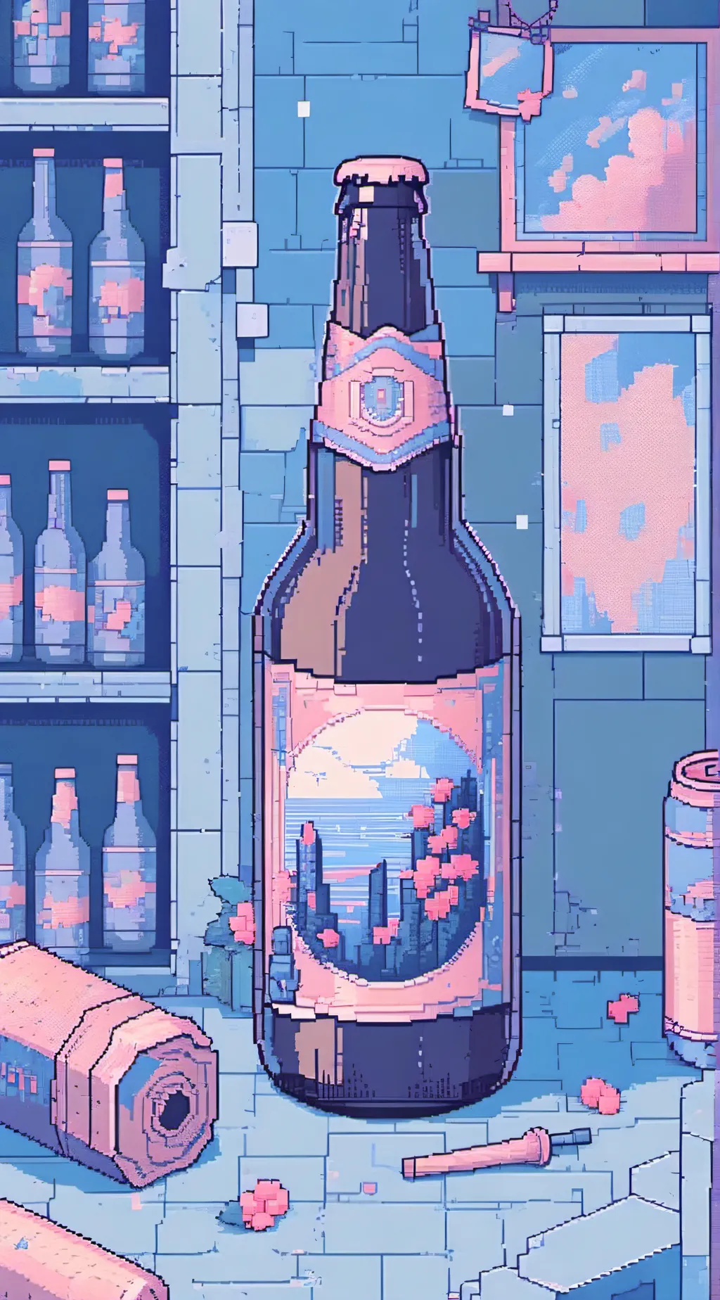 ai character: HH drunk husk background