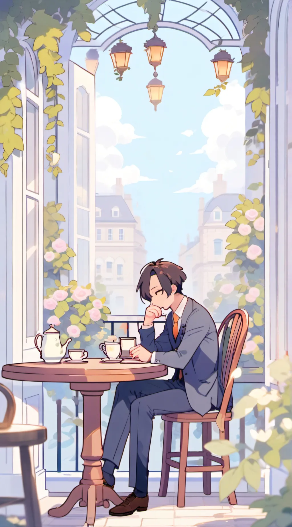 ai character: oliver fpe background