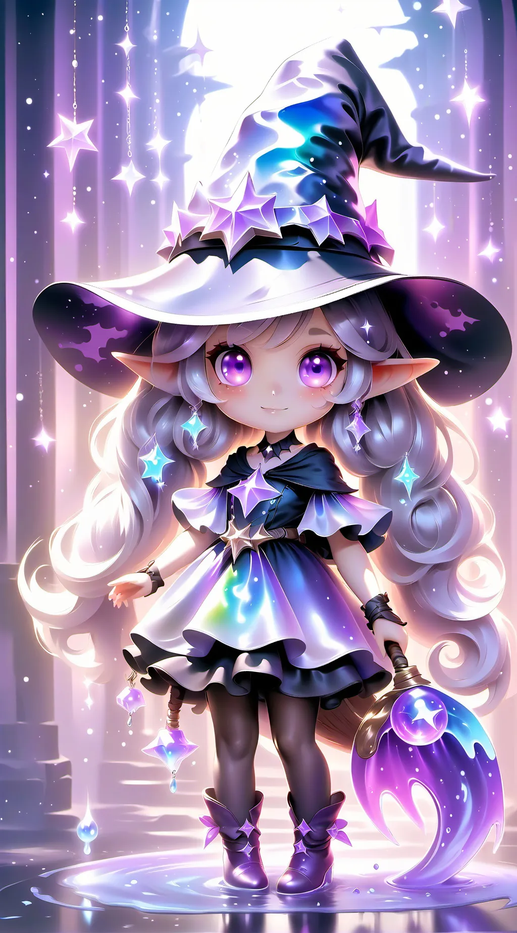 ai character: stella background