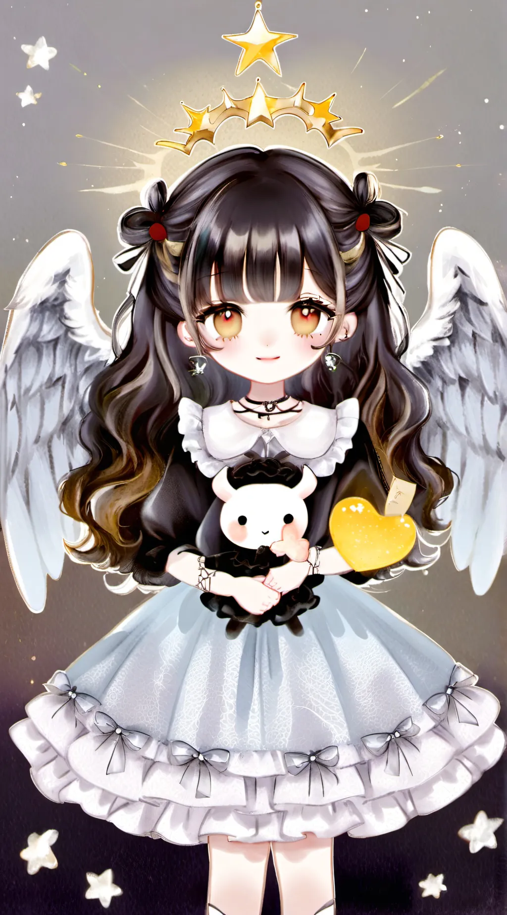 ai character: cutie demon background