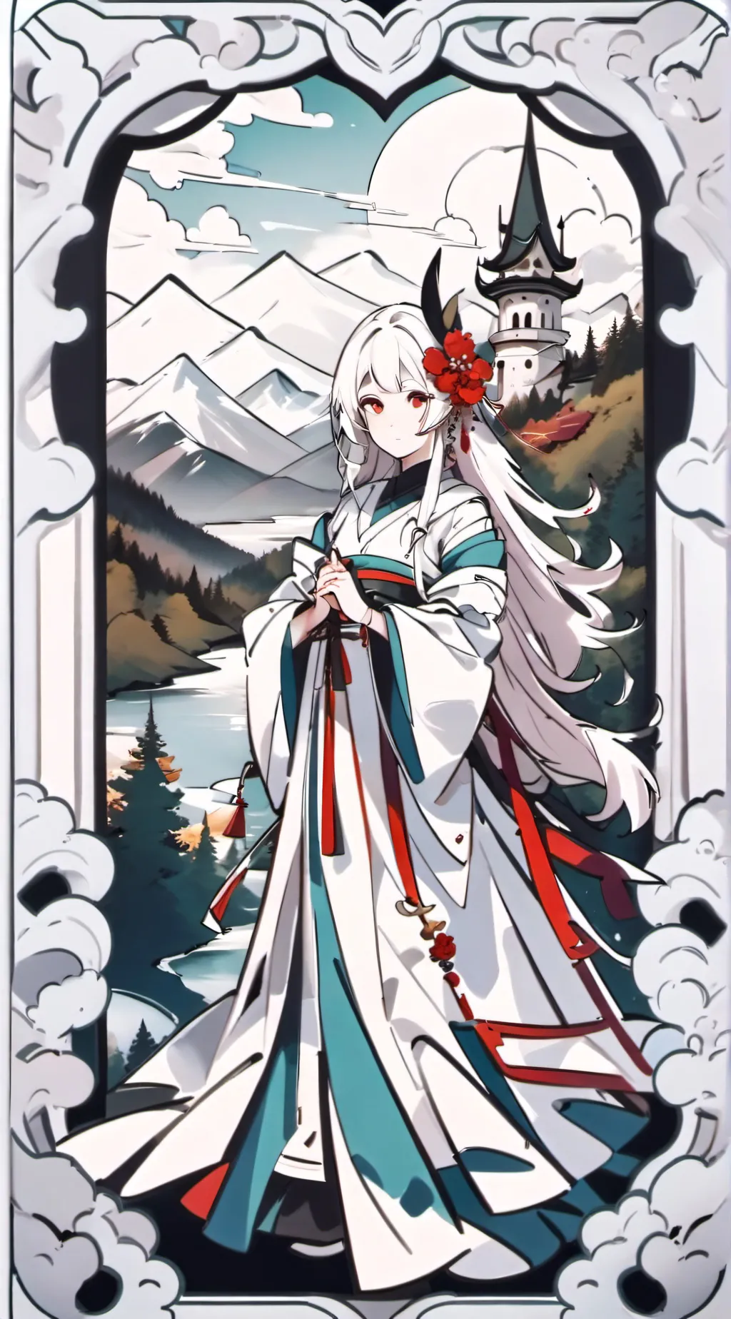 ai character: Yuna background