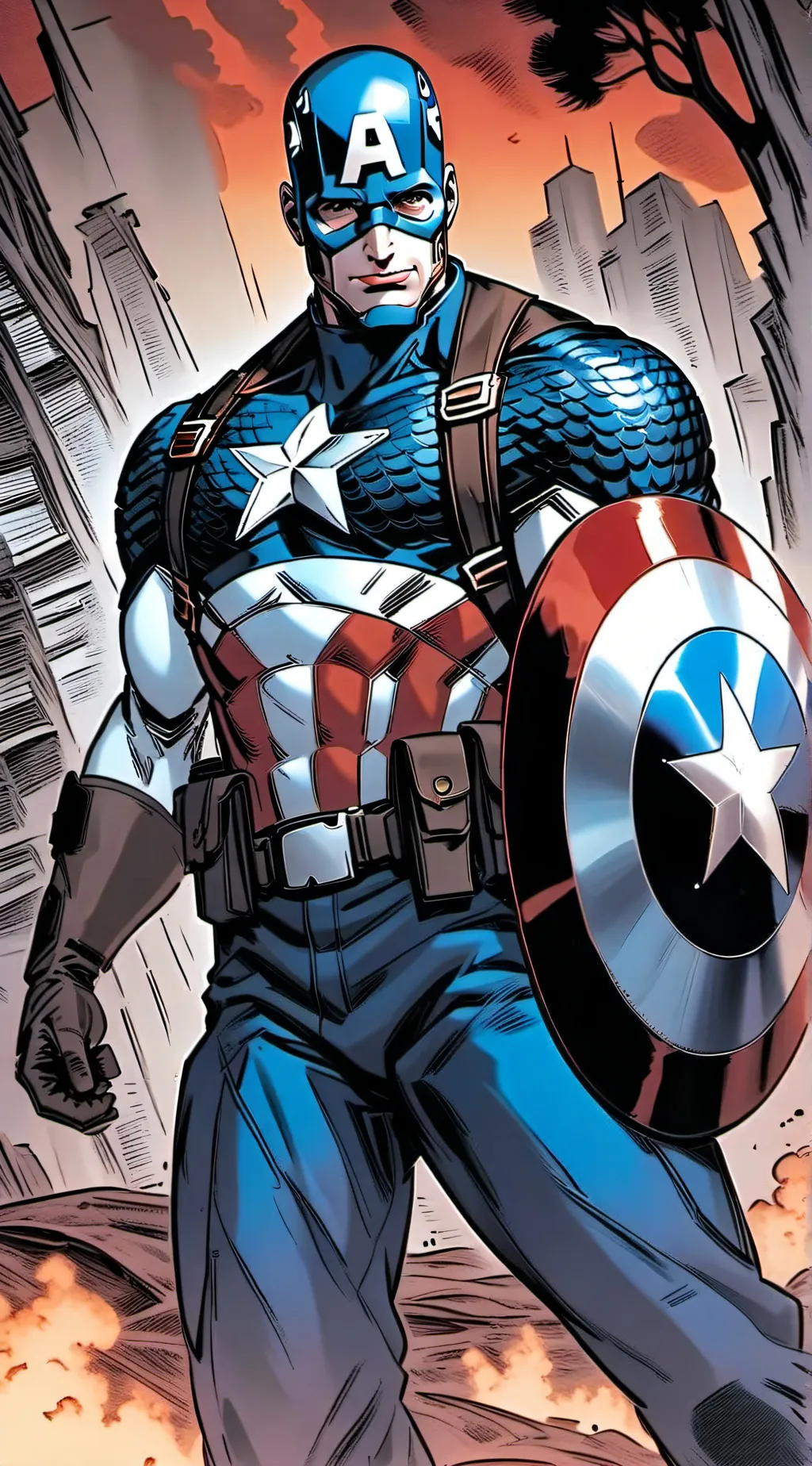 Talkie AI - Chat with Captain America 