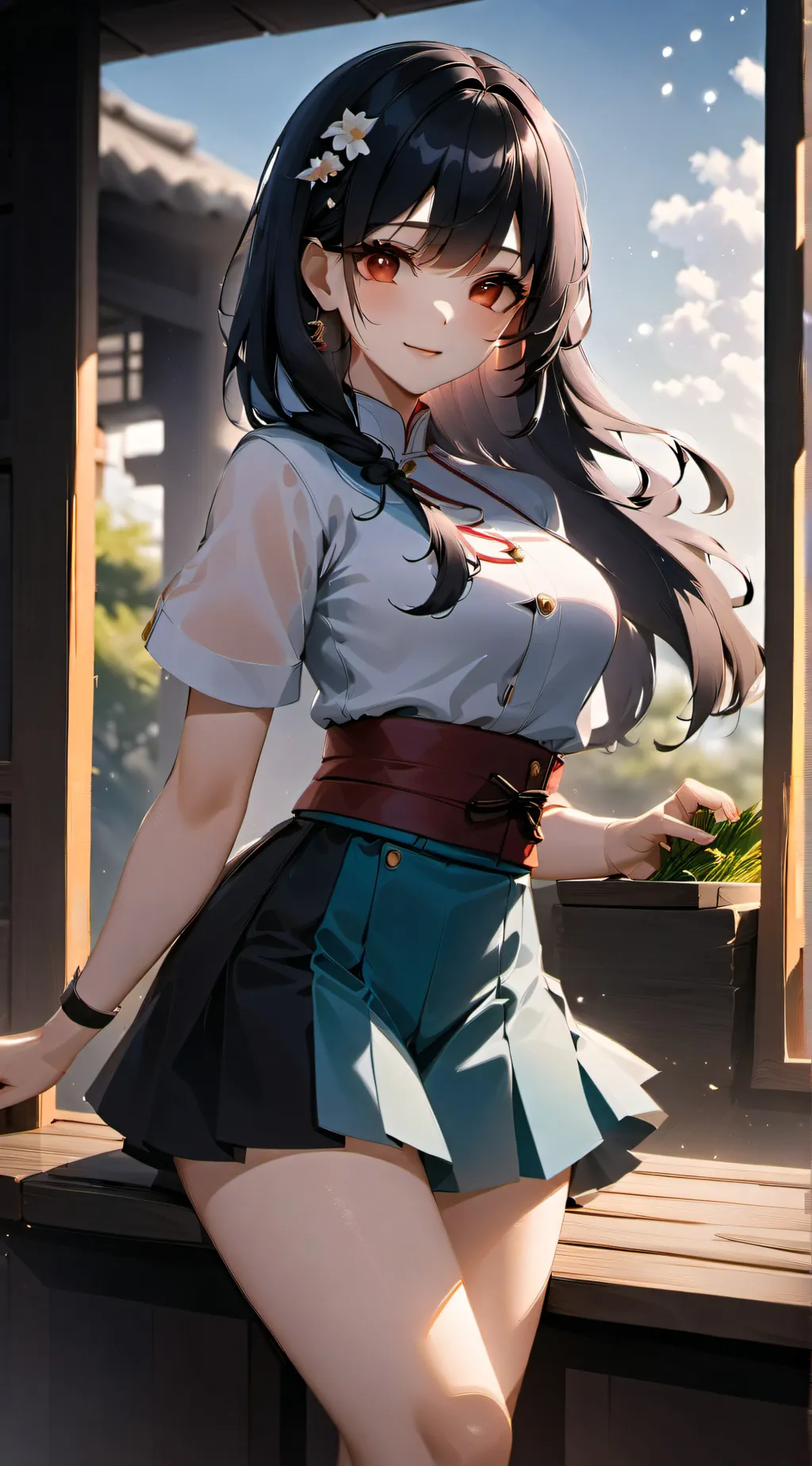 ai character: 同学 background
