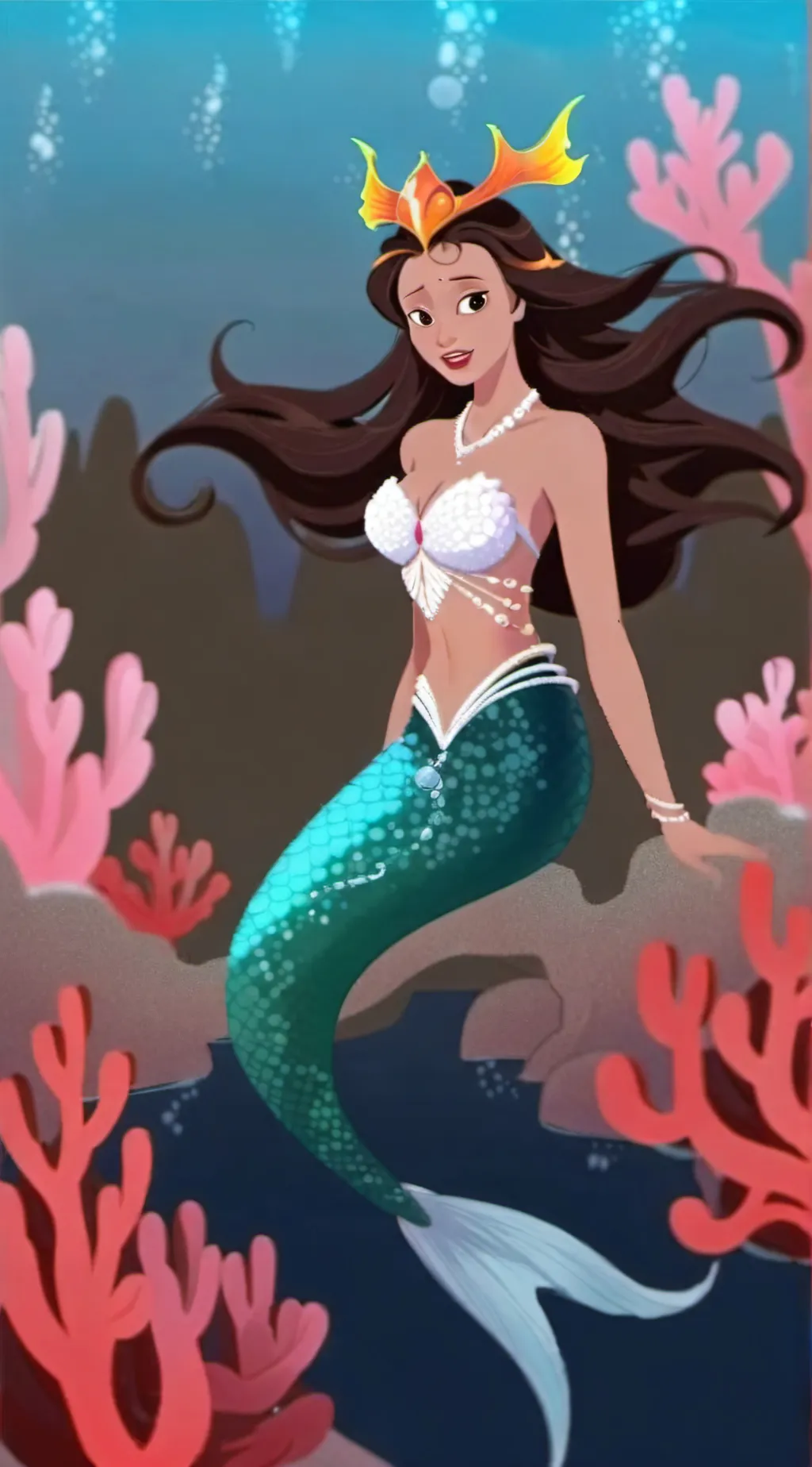 ai character: Aquata background