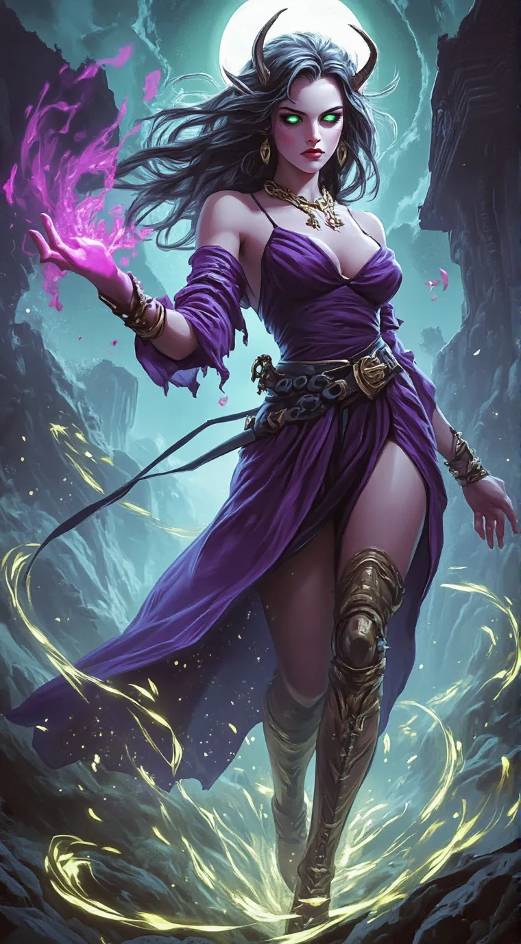 ai character: Empusa background