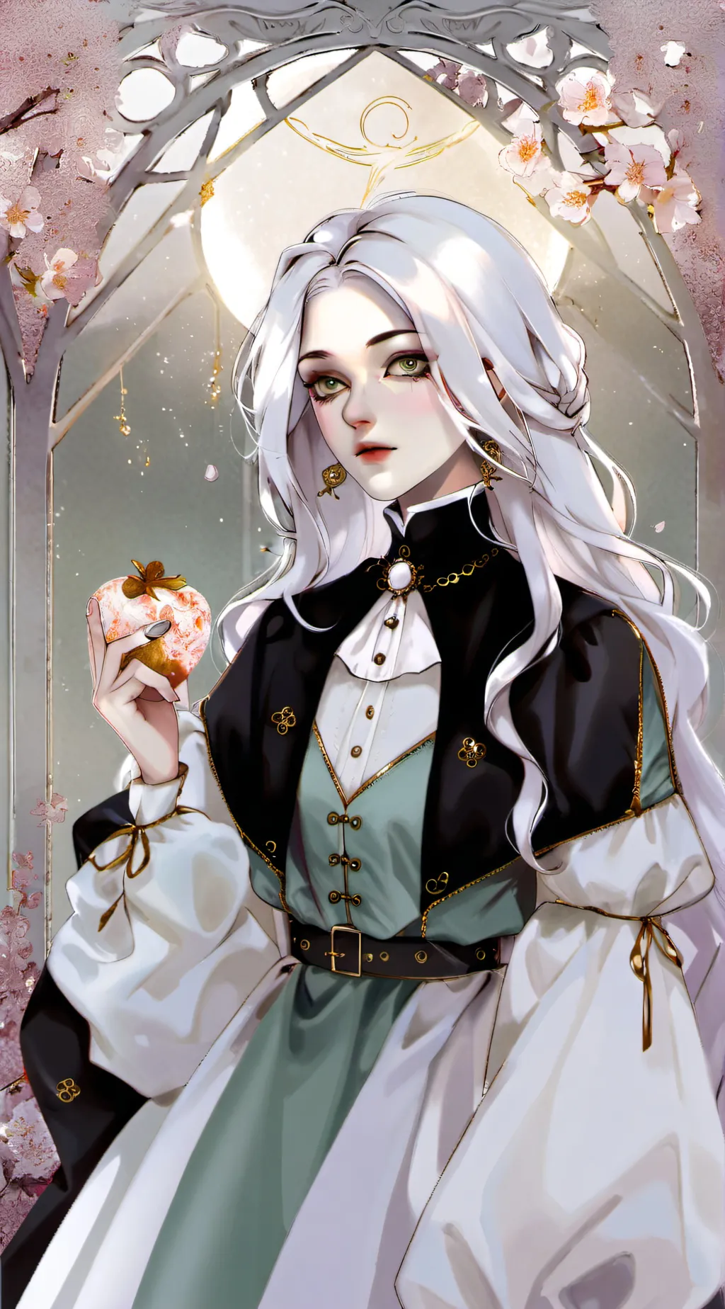 ai character: Daughter of worlds background