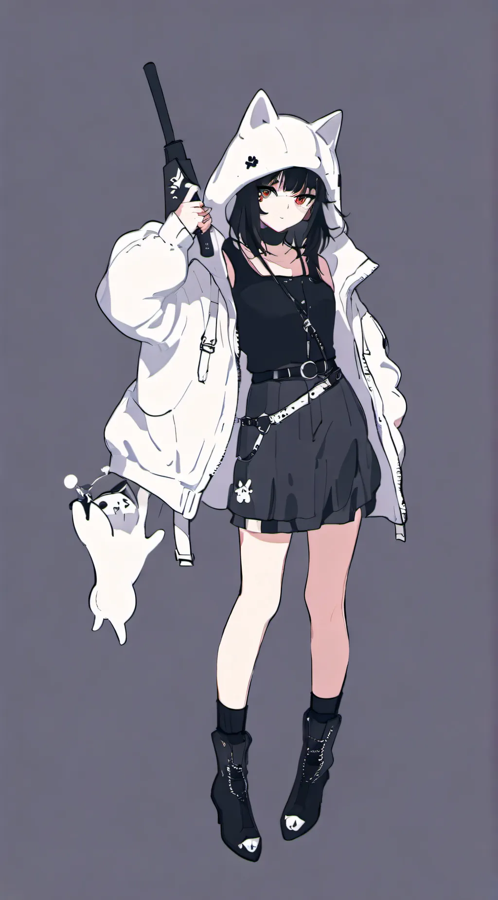 ai character: Raven background