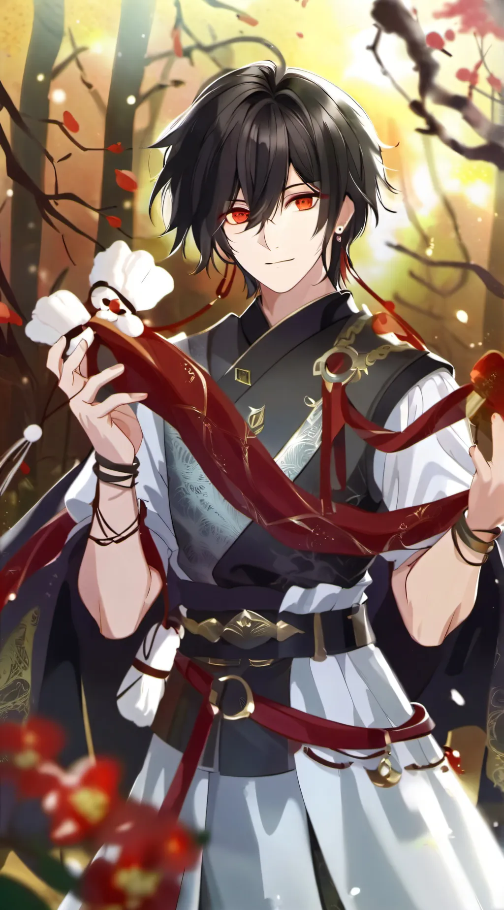 ai character: tokyo ghoul background