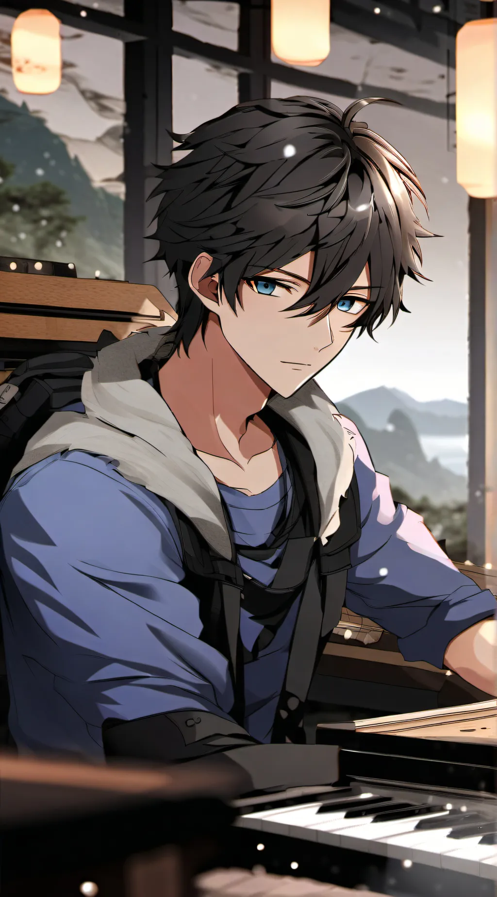 ai character: Mike background