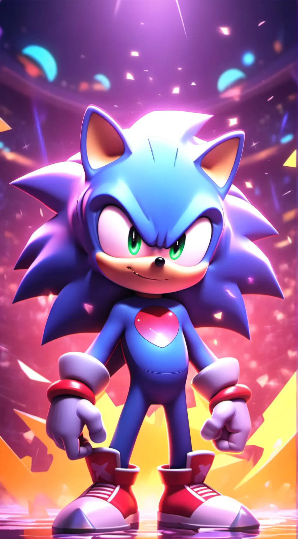 ai character: sonic background