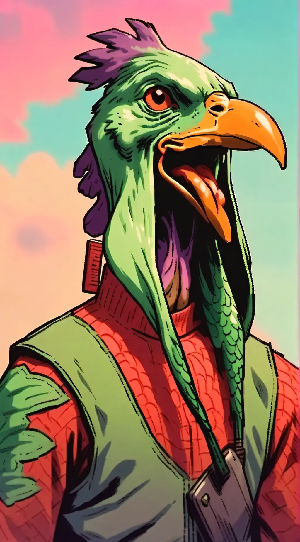 ai character: Monchick background