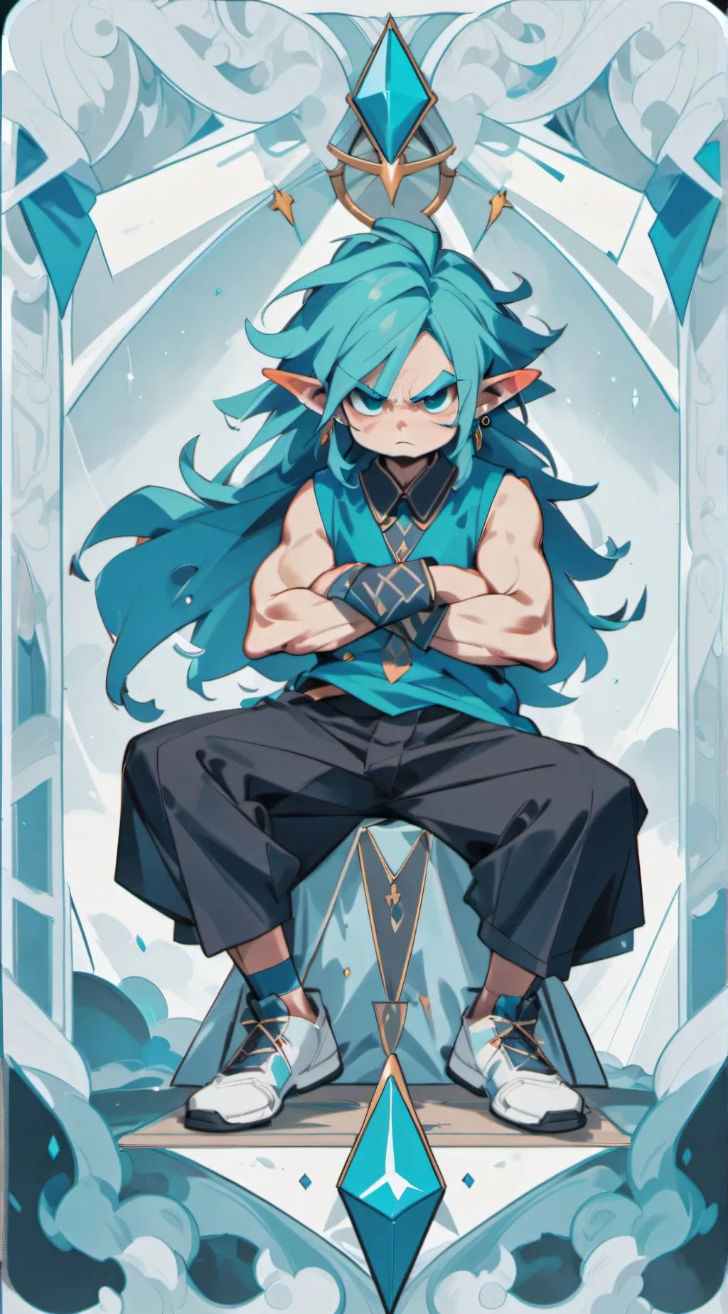 ai character: Branch background