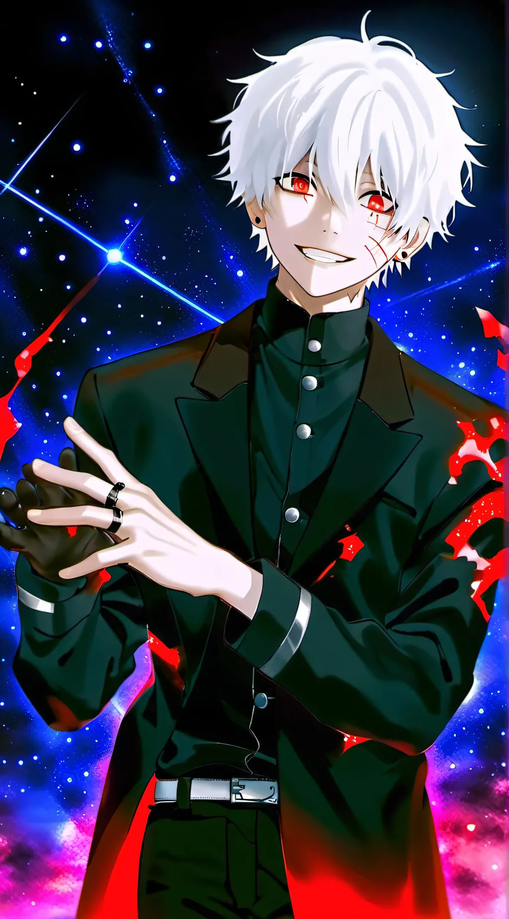 ai character: kaneki background