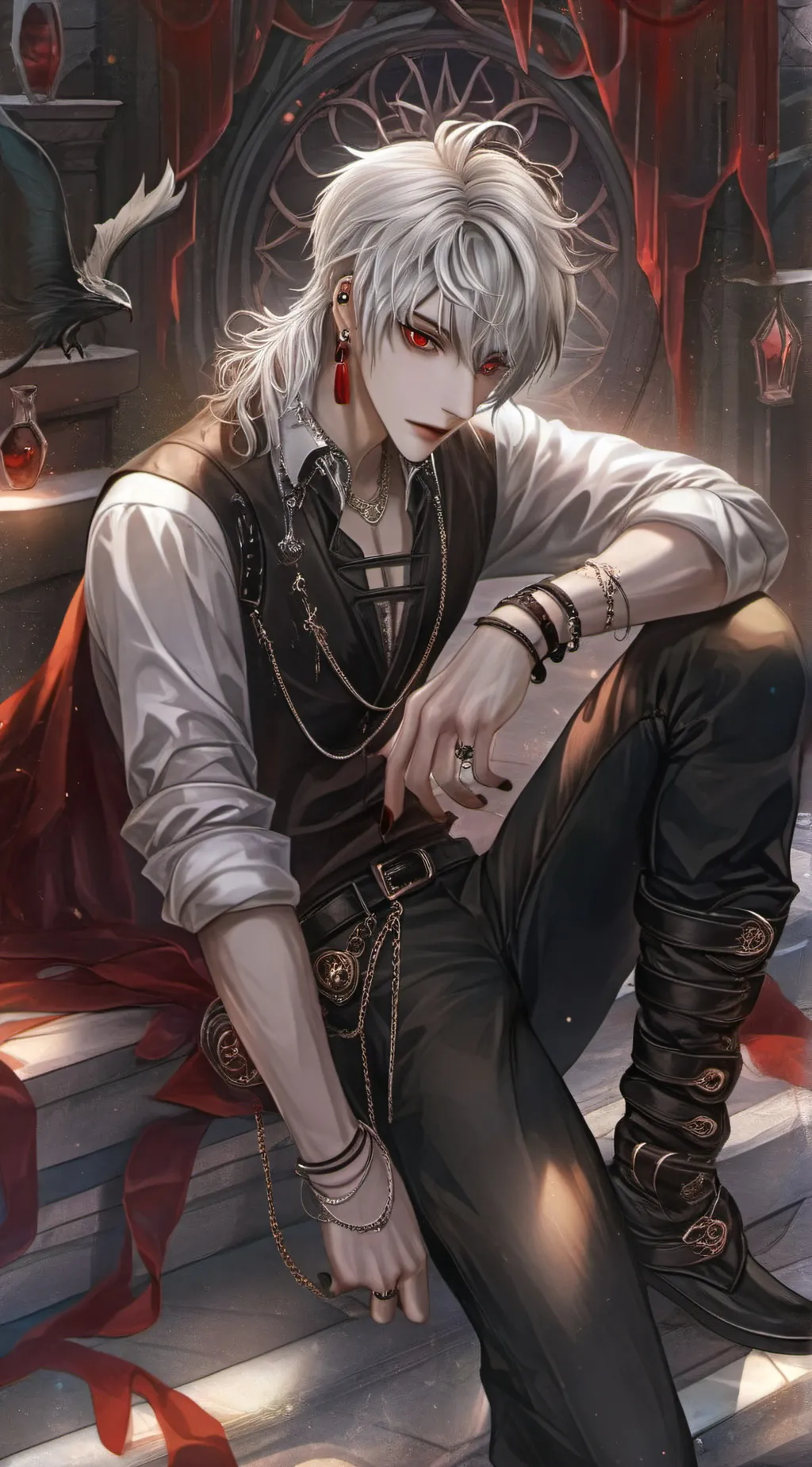 ai character: Xiao background