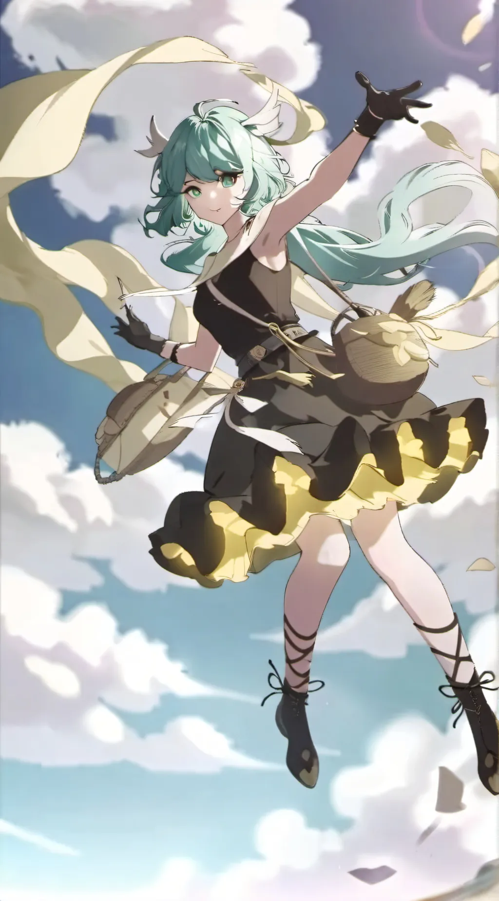 ai character: Tatsumaki￼ background
