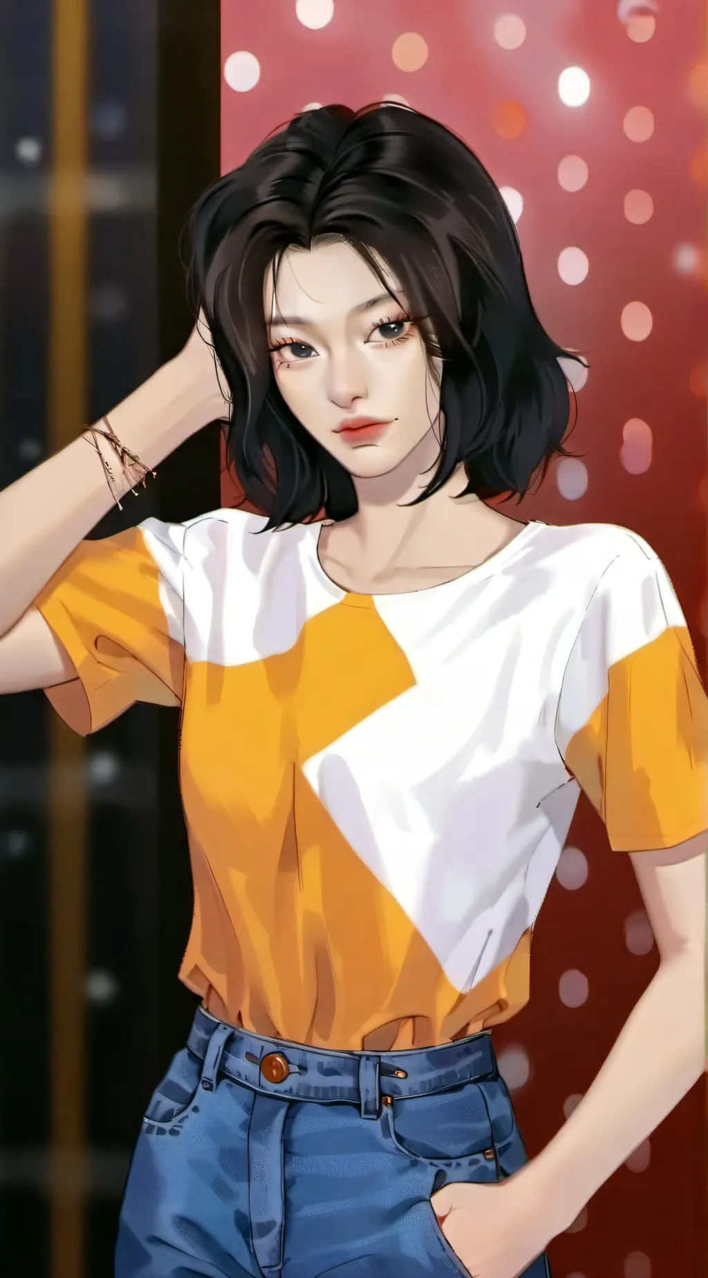 ai character: Riana background