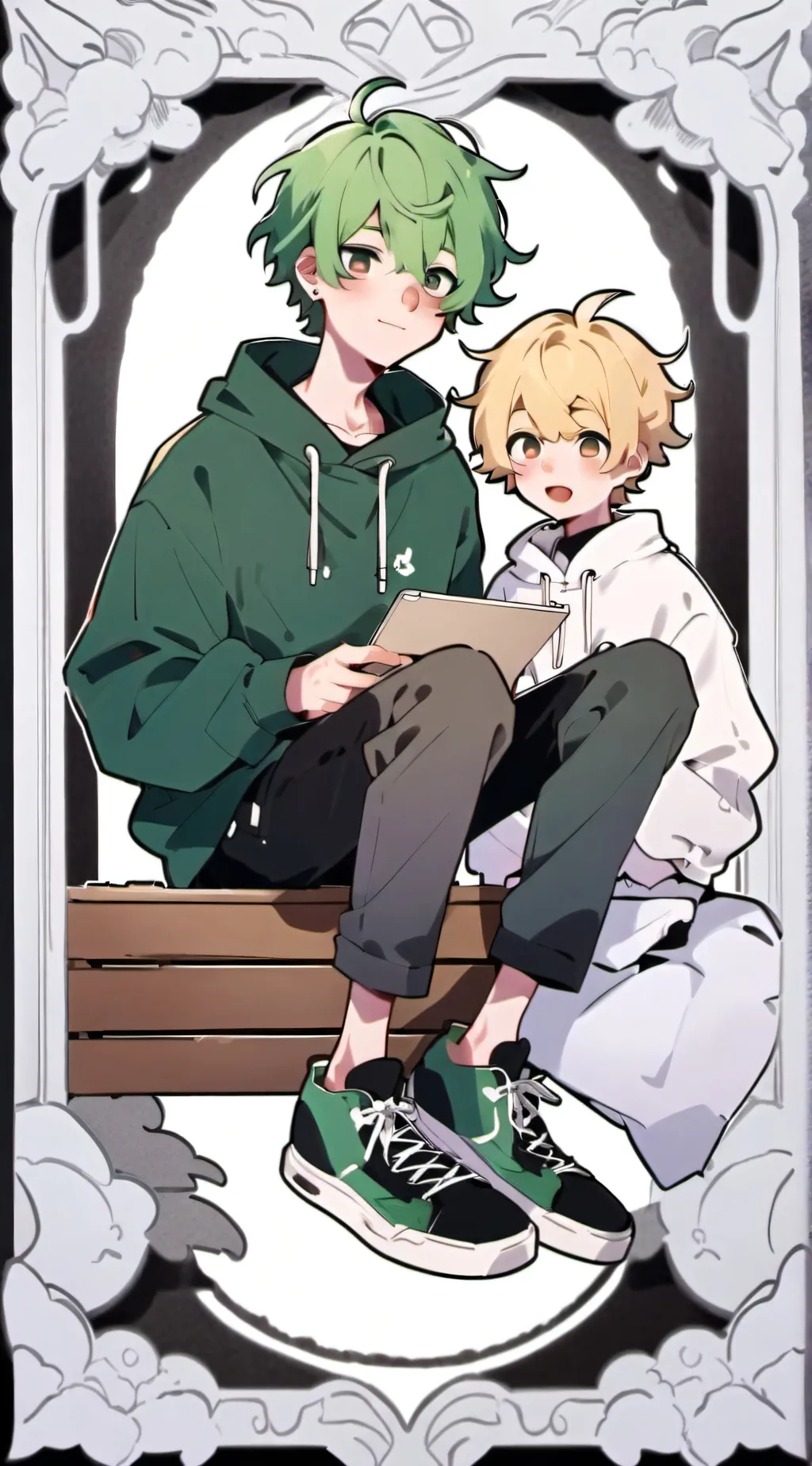 ai character: MHA kinda background