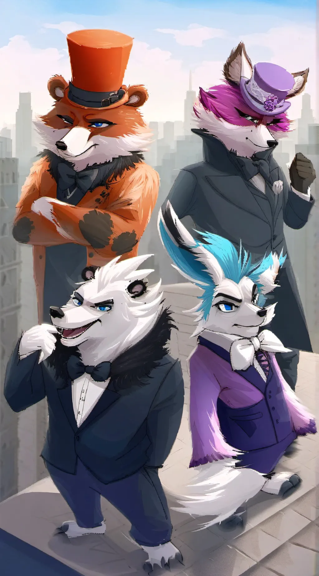 ai character: Bri Alex max  Tara background